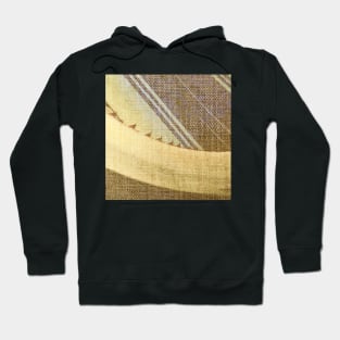 Agave Cactus on burlap cloth Hoodie